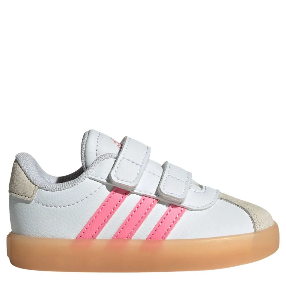 ADIDAS  GIRLS TODDLER VL COURT 3.0 SNEAKER