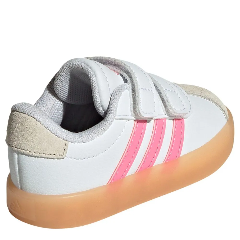 ADIDAS  GIRLS TODDLER VL COURT 3.0 SNEAKER