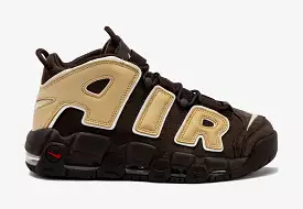 Air More Uptempo Baroque Brown Mens Lifestyle Shoes ( Baroque Brown/Sesame/Pale Ivory)