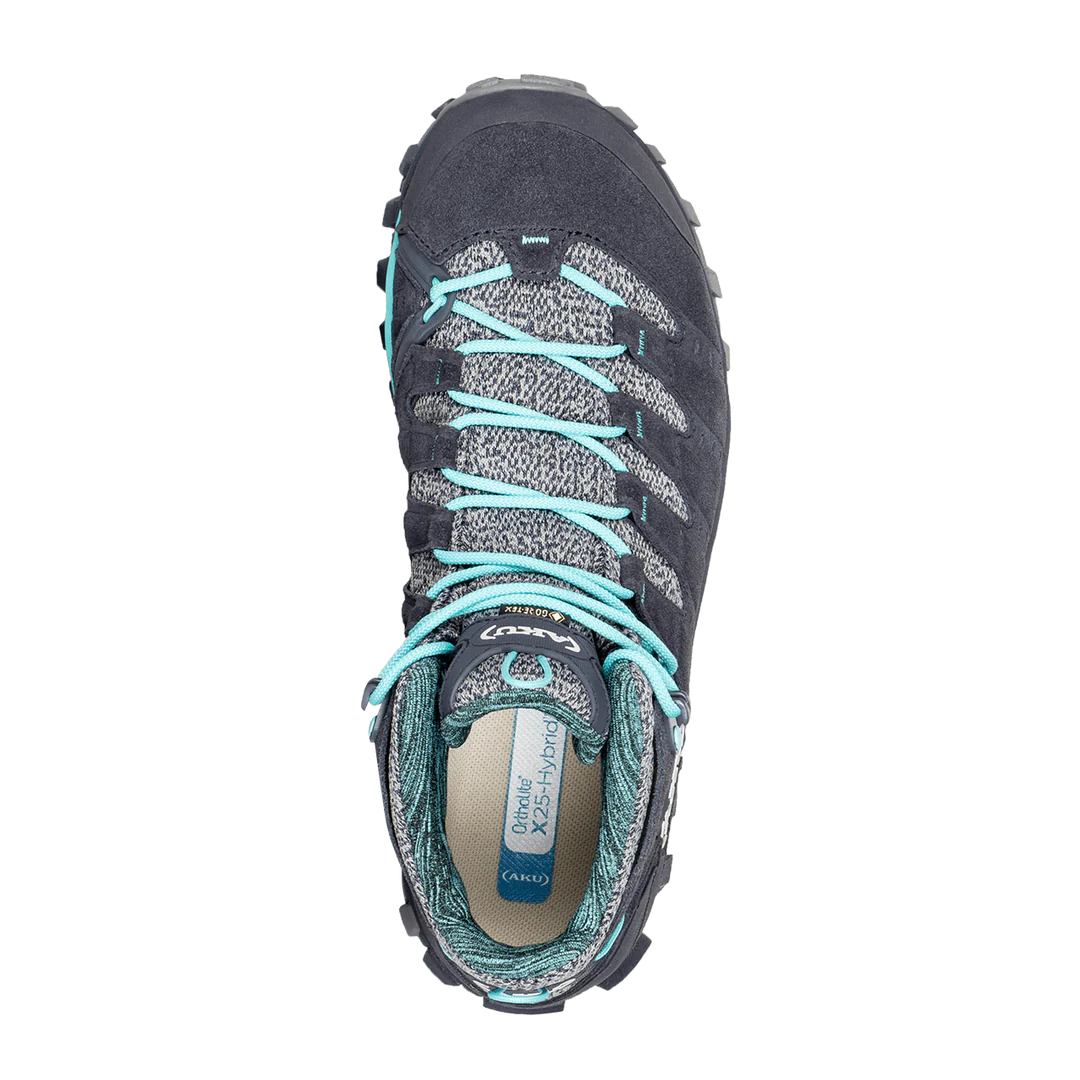 Alterra Lite Mid GTX - Anthracite/Light Blue