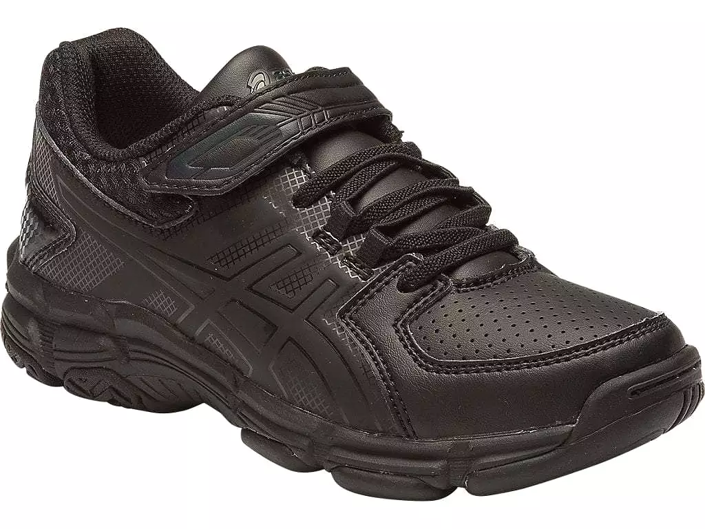 ASICS KIDS GEL-540TR PS LEATHER BLACK SHOE