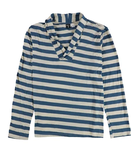 Bdg Womens Striped V-Neck Cowl Pullover Sweater