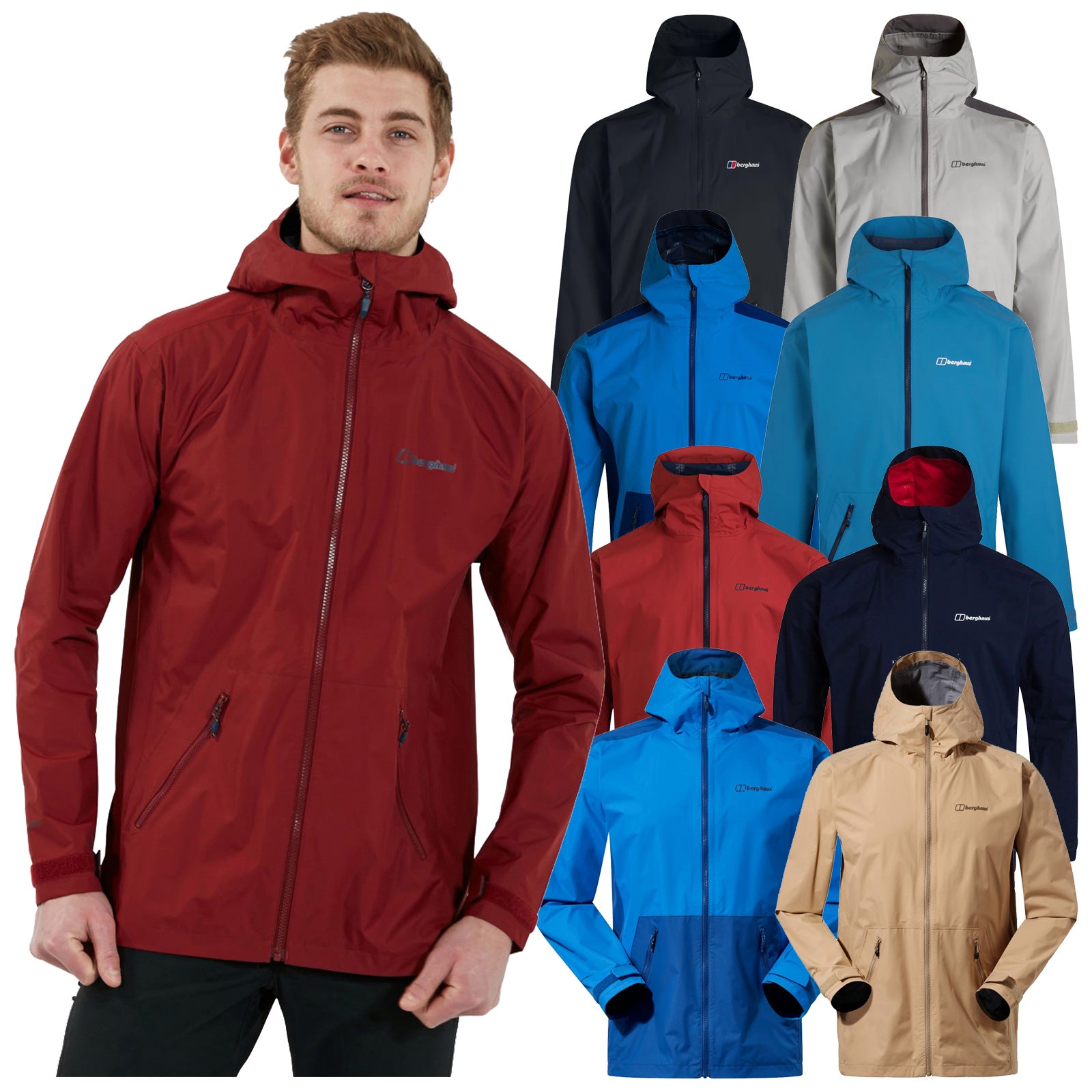 Berghaus Mens Deluge Pro 2.0 Waterproof Jacket