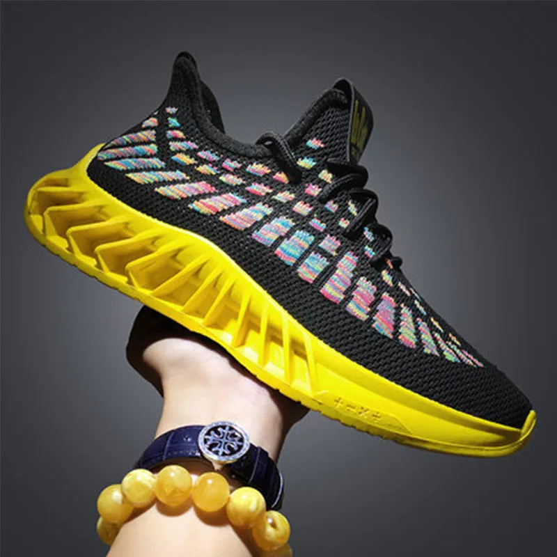 Blade Running Rubber Bottom Cushioning Outdoor Sneakers