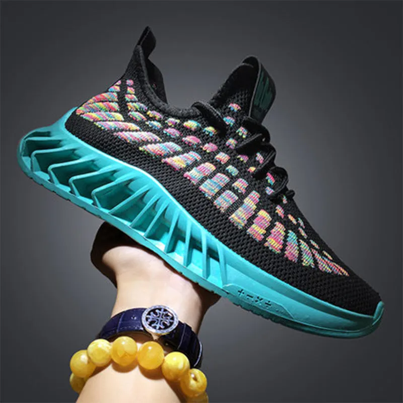 Blade Running Rubber Bottom Cushioning Outdoor Sneakers