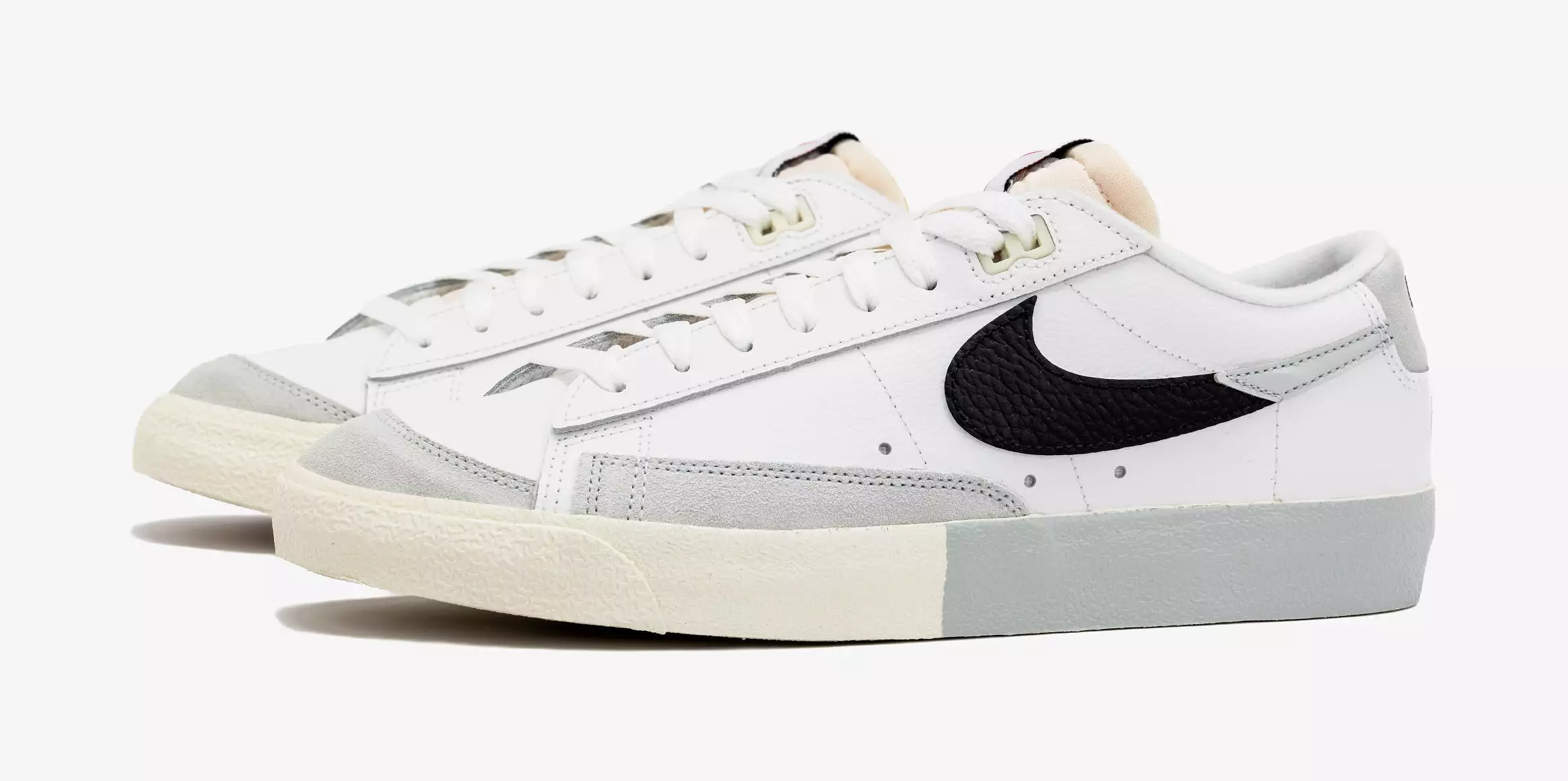 Blazer Low ’77 Split Mens Lifestyle Shoes (White/Grey)