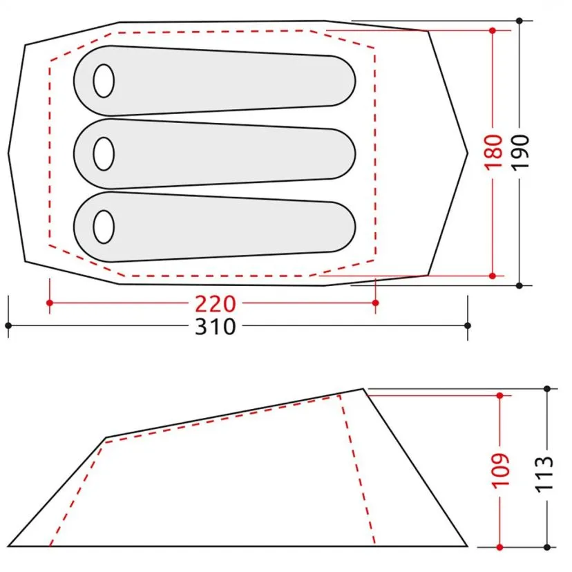 CAMP Minima 3 SL hiking tent