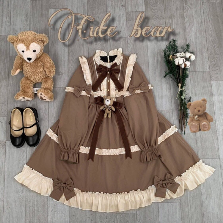 caramel bear lolita OP