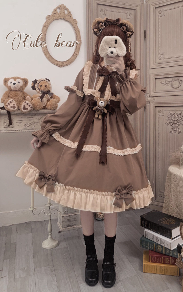 caramel bear lolita OP