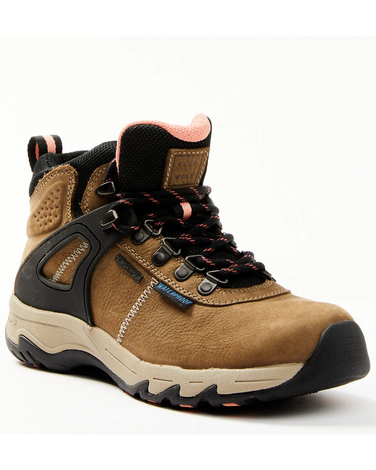 Cleo + Wolf Women's Talon Lace-Up Waterproof Hiking 3 Boot -Round Toe