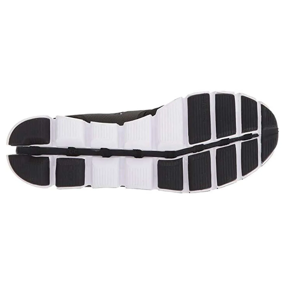 Cloud Black White Men's Mesh Low-Top Sneakers