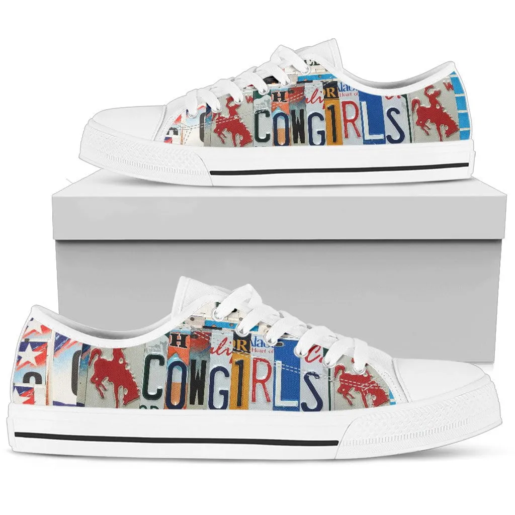 Cowgirls Low Top Womens Tennis Shoes