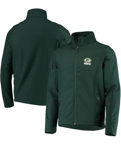 Dunbrooke Men's Dunbrooke Green Green Bay Packers Sonoma Softshell Full-Zip Jacket