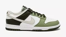 Dunk Low Oil Green Mens Lifestyle Shoes (Light Bone/Oil Green) Free Shipping