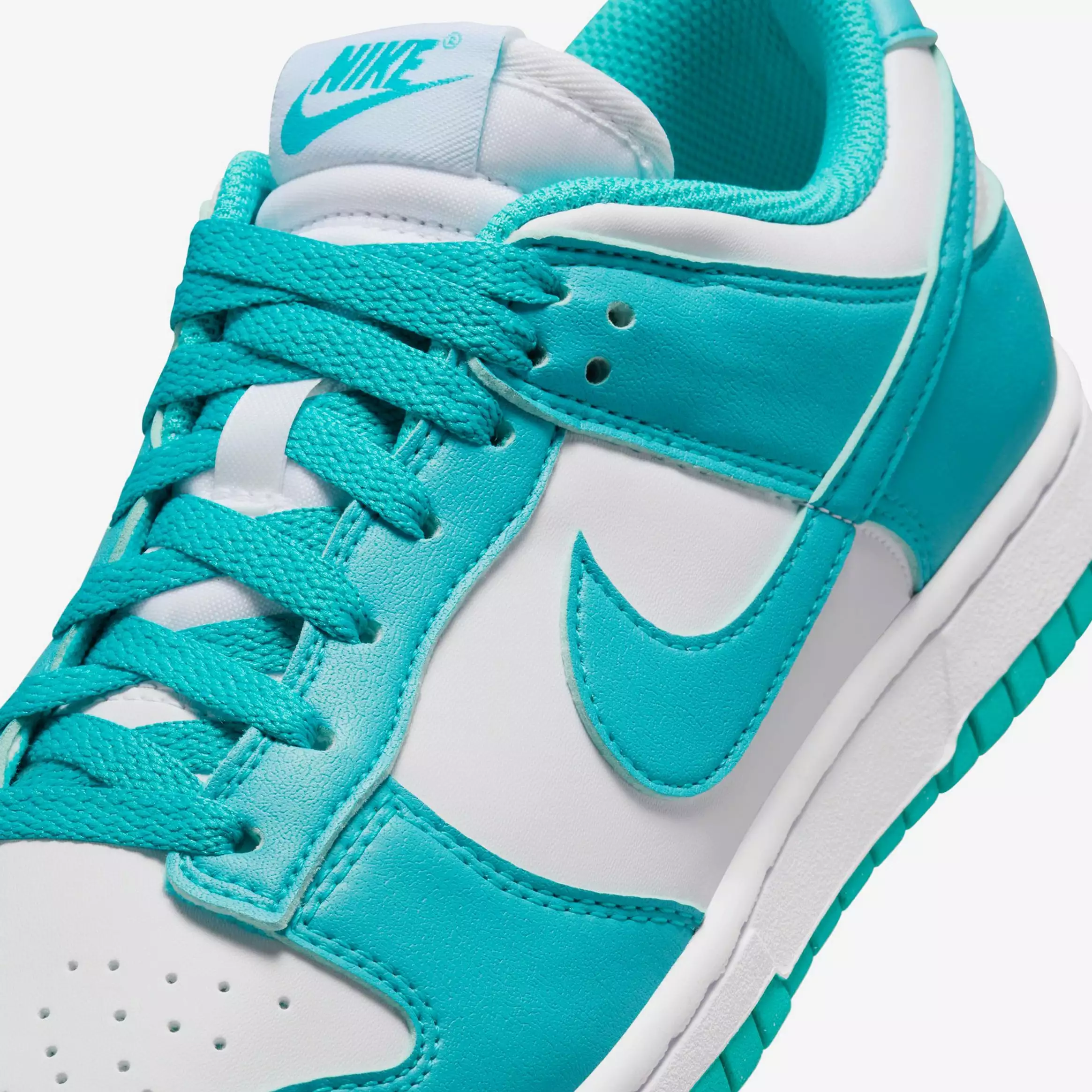 Dunk Low Womens Lifestyle Shoes (White/Dusty Cactus)