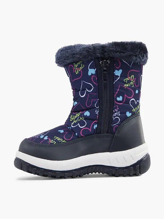 Graceland  Toddler Girl Print Snow Boot