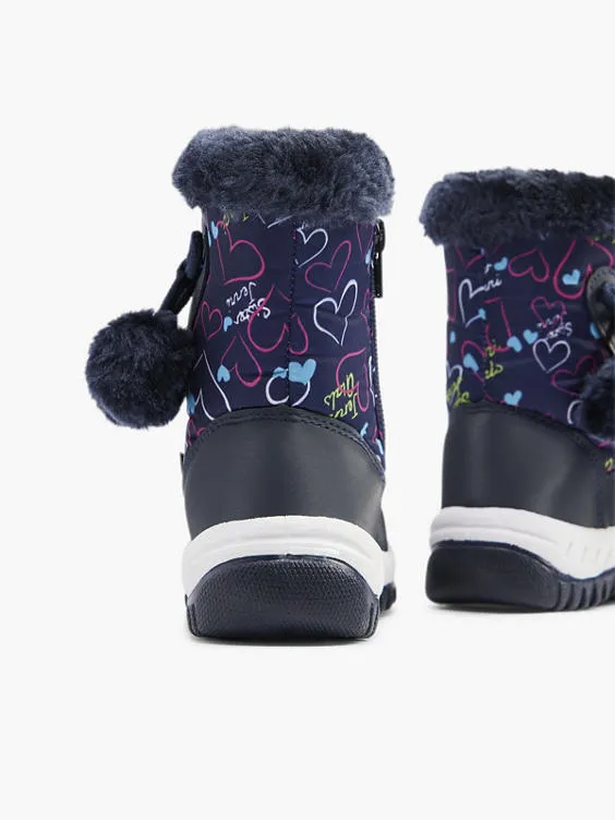 Graceland  Toddler Girl Print Snow Boot