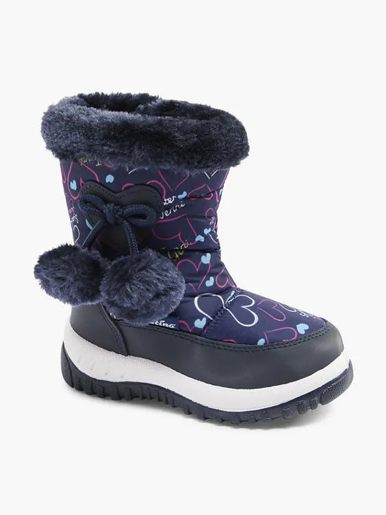 Graceland  Toddler Girl Print Snow Boot