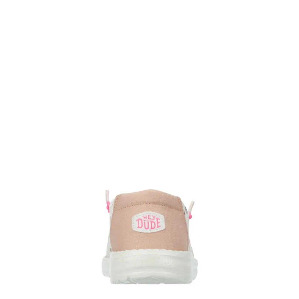 HEYDUDE  GIRLS INFANT WENDY TODDLER SLIP ON SNEAKER