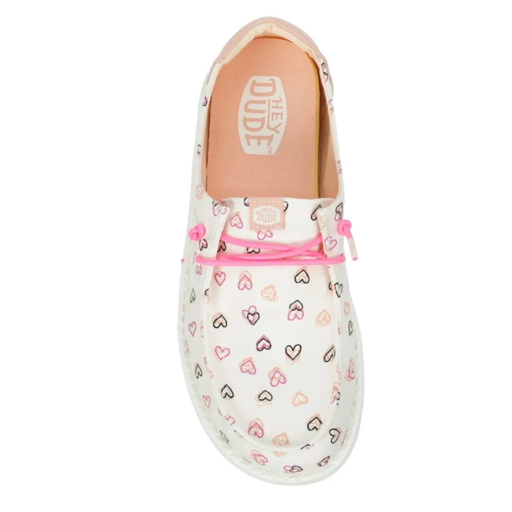 HEYDUDE  GIRLS INFANT WENDY TODDLER SLIP ON SNEAKER