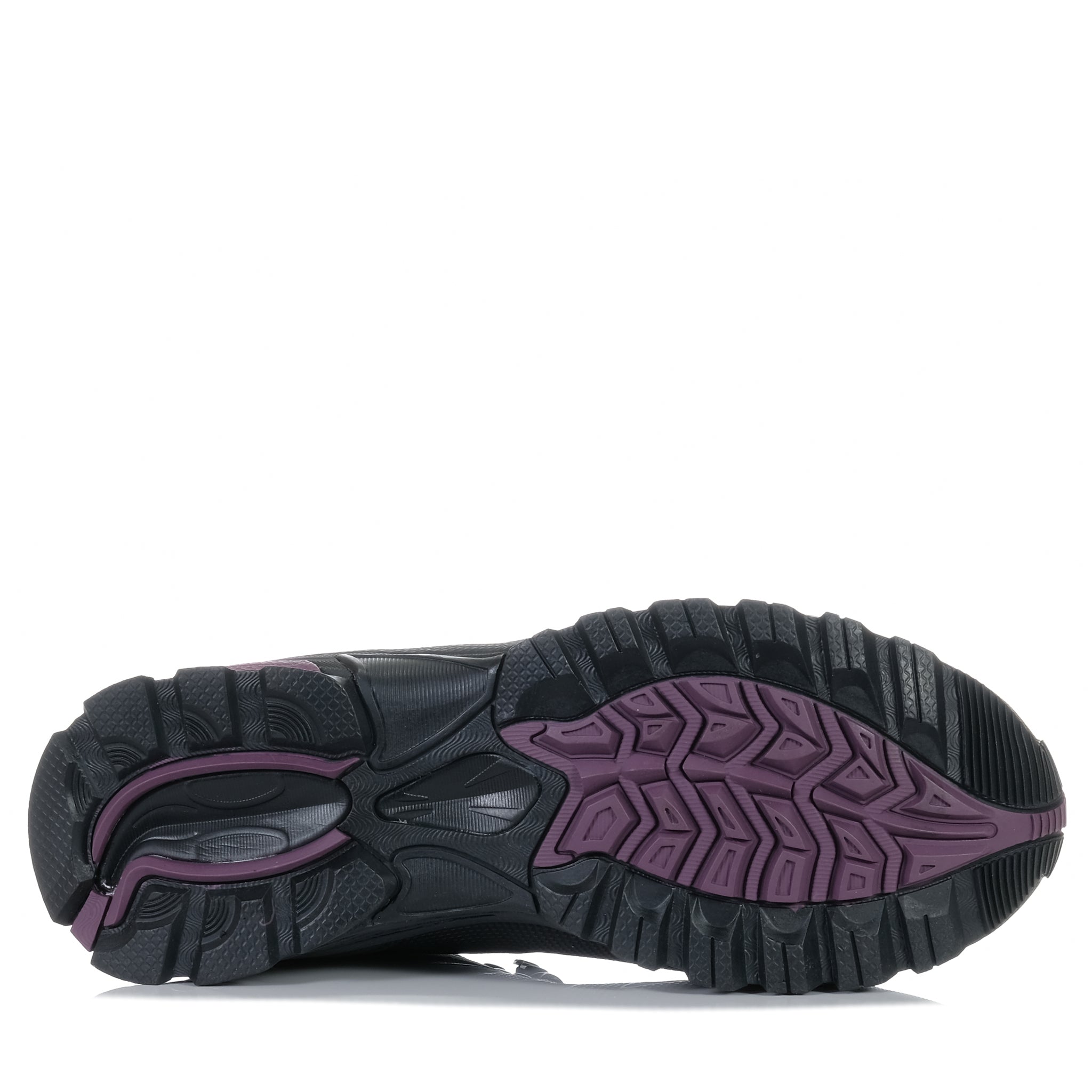 Hi-Tec Raven Mid Womens Waterproof Black/Grape Wine