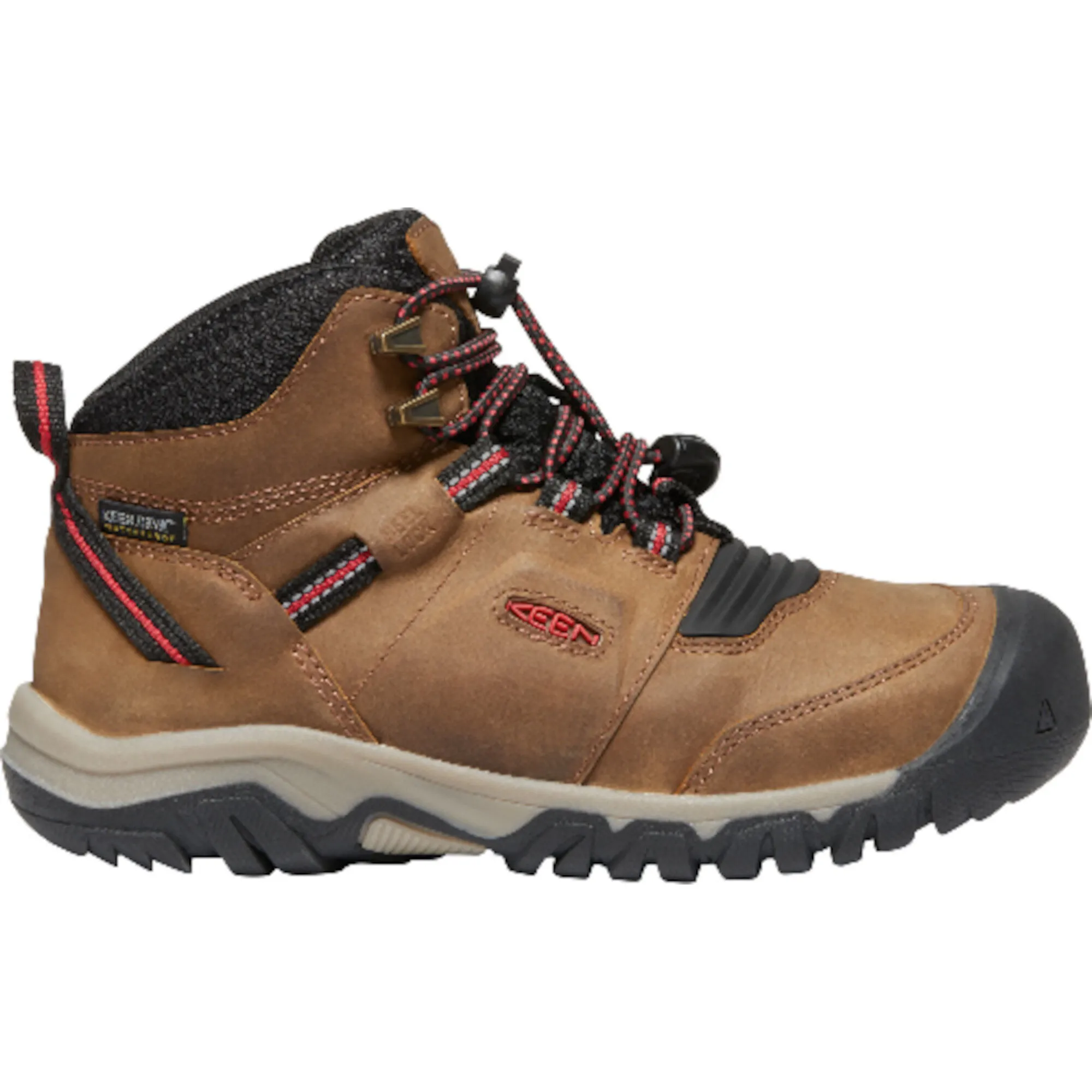 Keen Boys' Big Kids' Ridge Flex Waterproof Hiking Boot