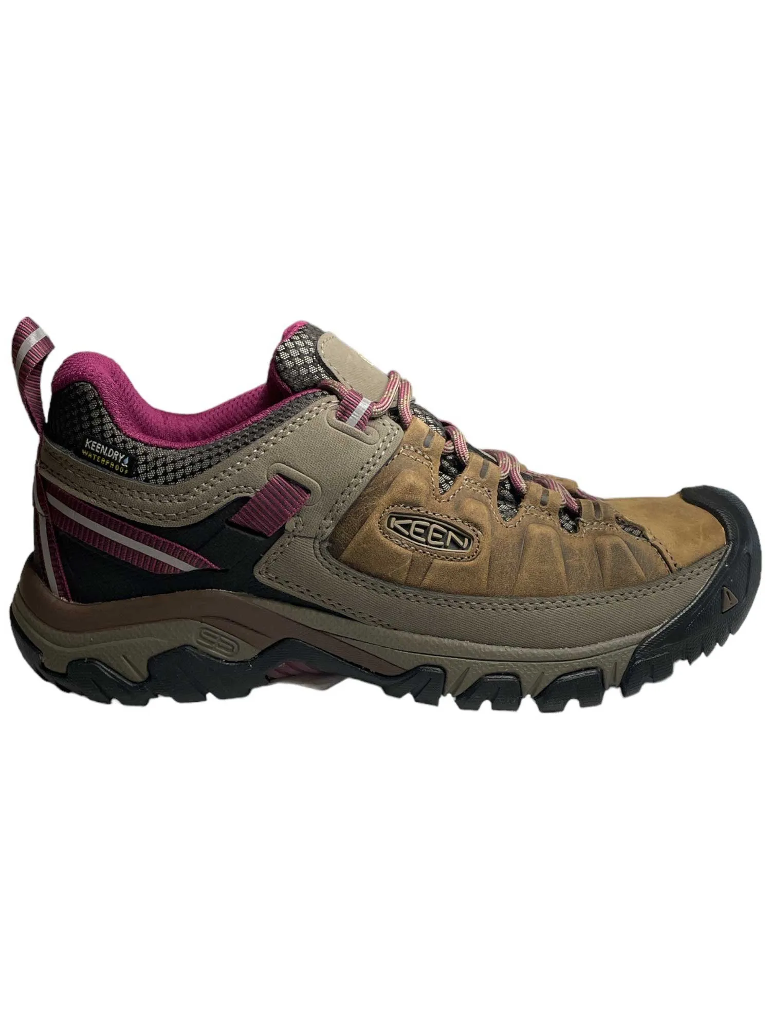 KEEN Womens Targhee 3 Rugged Low Height Waterproof Hiking Shoes