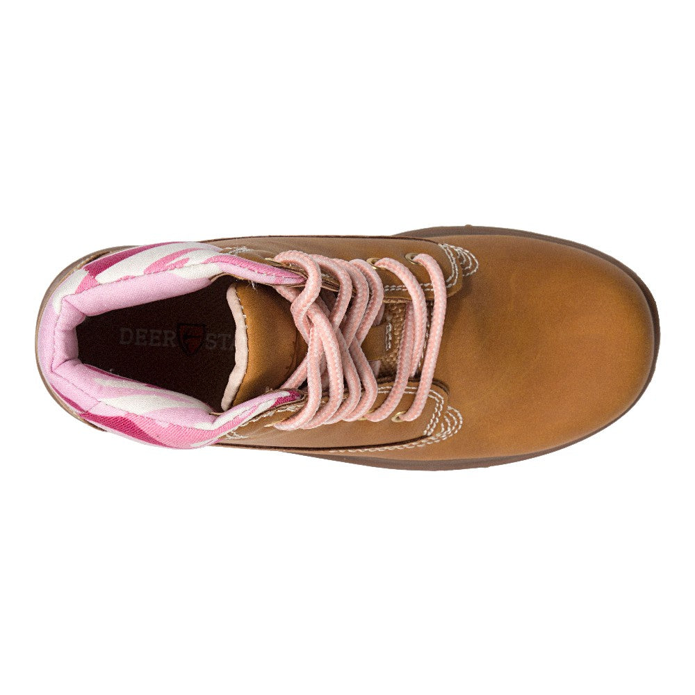 Kids' Mak2 in Dark Wheat/Pink Camo