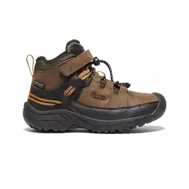 Little Kids' Targhee Waterproof Boot  |  Dark Earth/Golden Brown