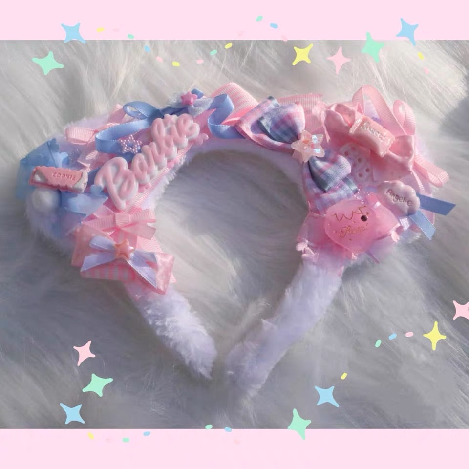 Lolita KC handmade sweetie bear hair band