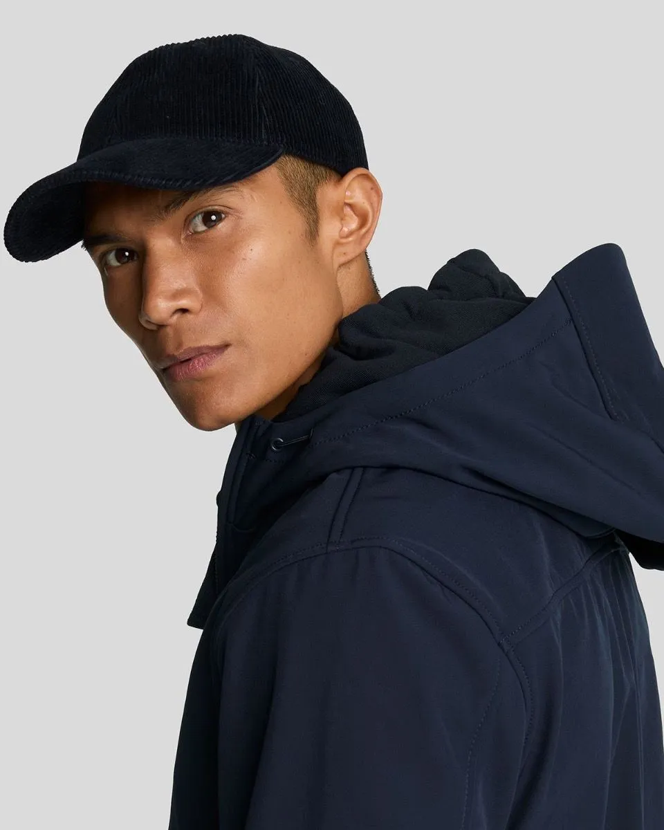 Lyle & Scott Fleece Back Softshell Jacket Dark Navy