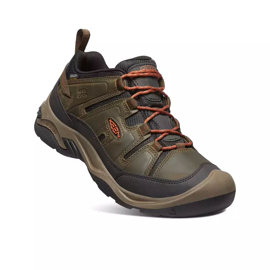 Men's Circadia Waterproof Shoe  |  Black Olive/Potters Clay