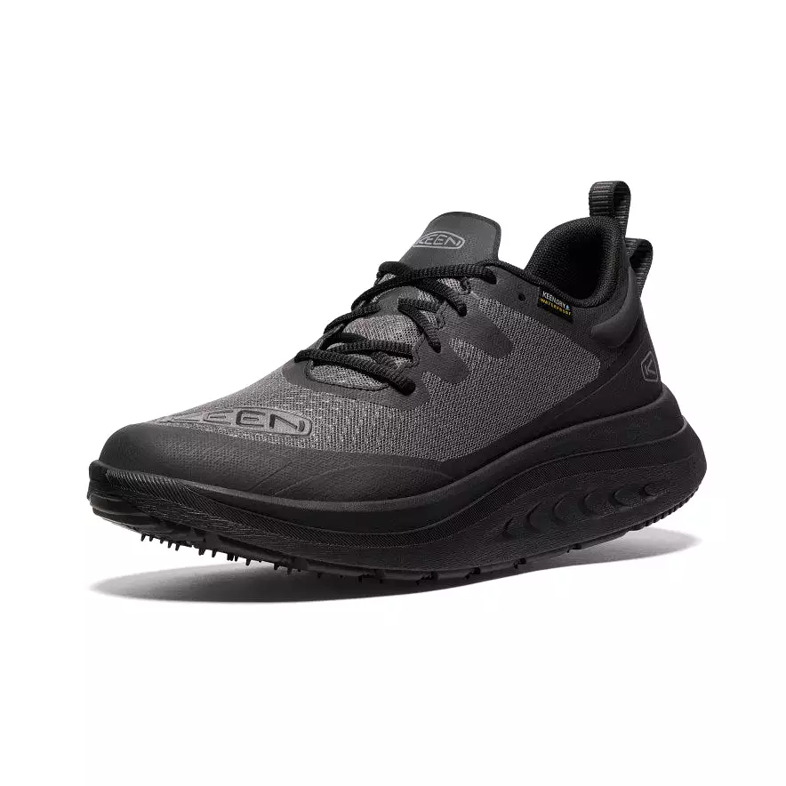 Men's WK400 Waterproof Walking Shoe  |  Black/Black