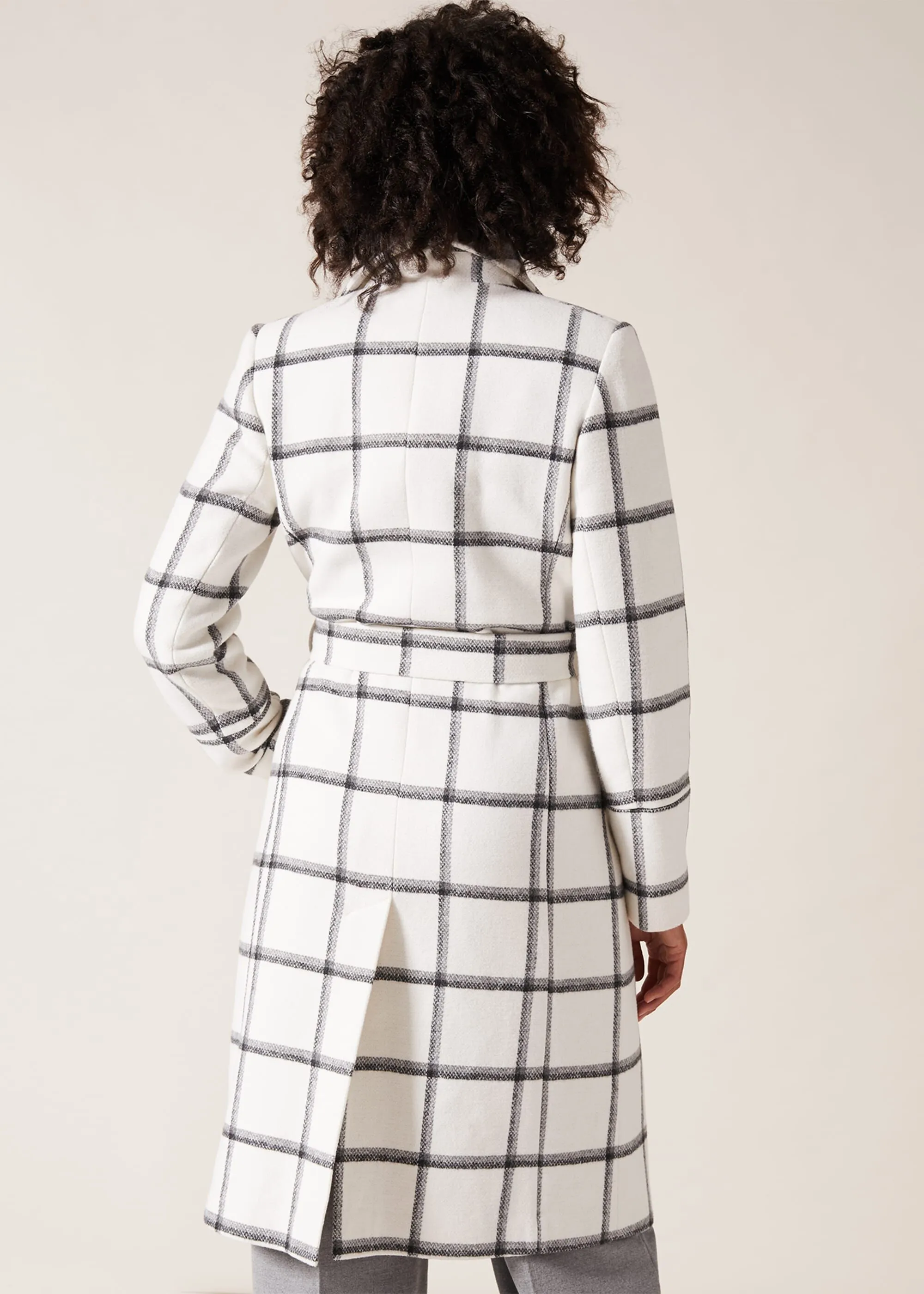 Nicci Check Coat