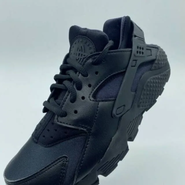 Niike air huarache run running women's shoes sneakers sz 6 black 634835-012