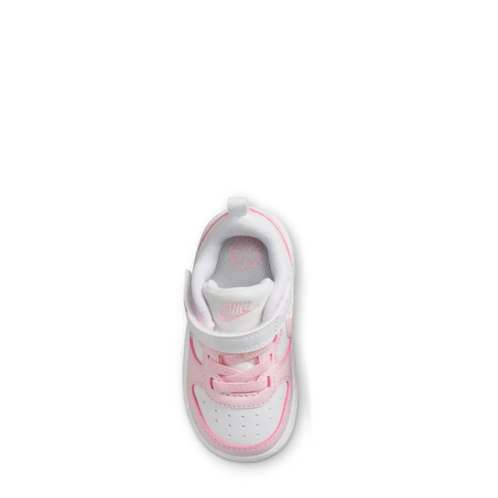 NIKE  GIRLS INFANT-TODDLER COURT BOROUGH LOW RECRAFT SNEAKER