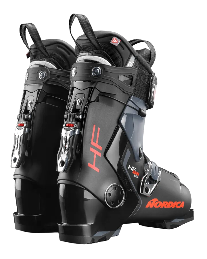 Nordica Hf Pro 120 Ski Boots Black/Red | Snow Ski Boots Mens | Snow Skiers Warehouse