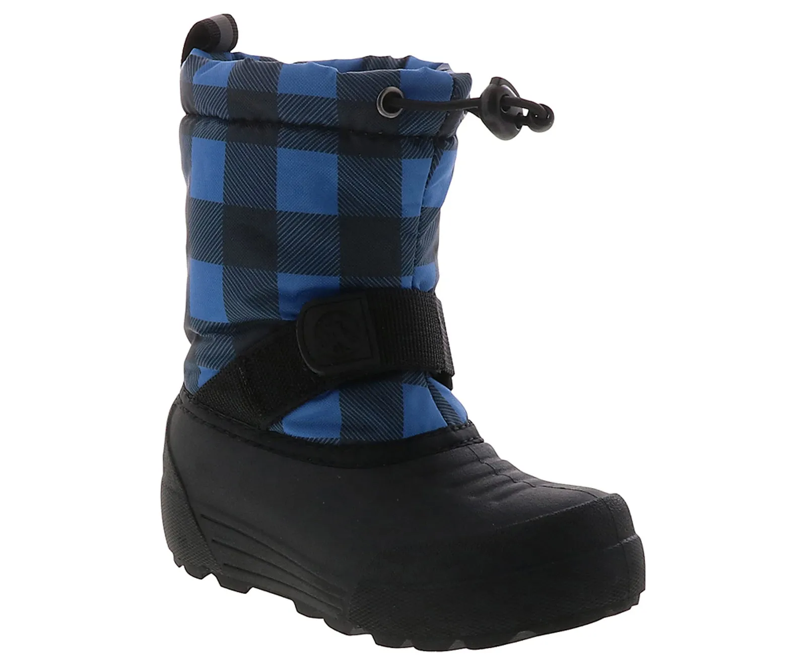 Northside Frosty Blue Buffalo Plaid Toddler Boys’ (5-10) Snow Boot