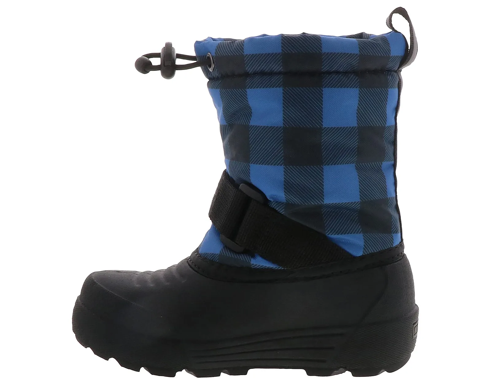 Northside Frosty Blue Buffalo Plaid Toddler Boys’ (5-10) Snow Boot