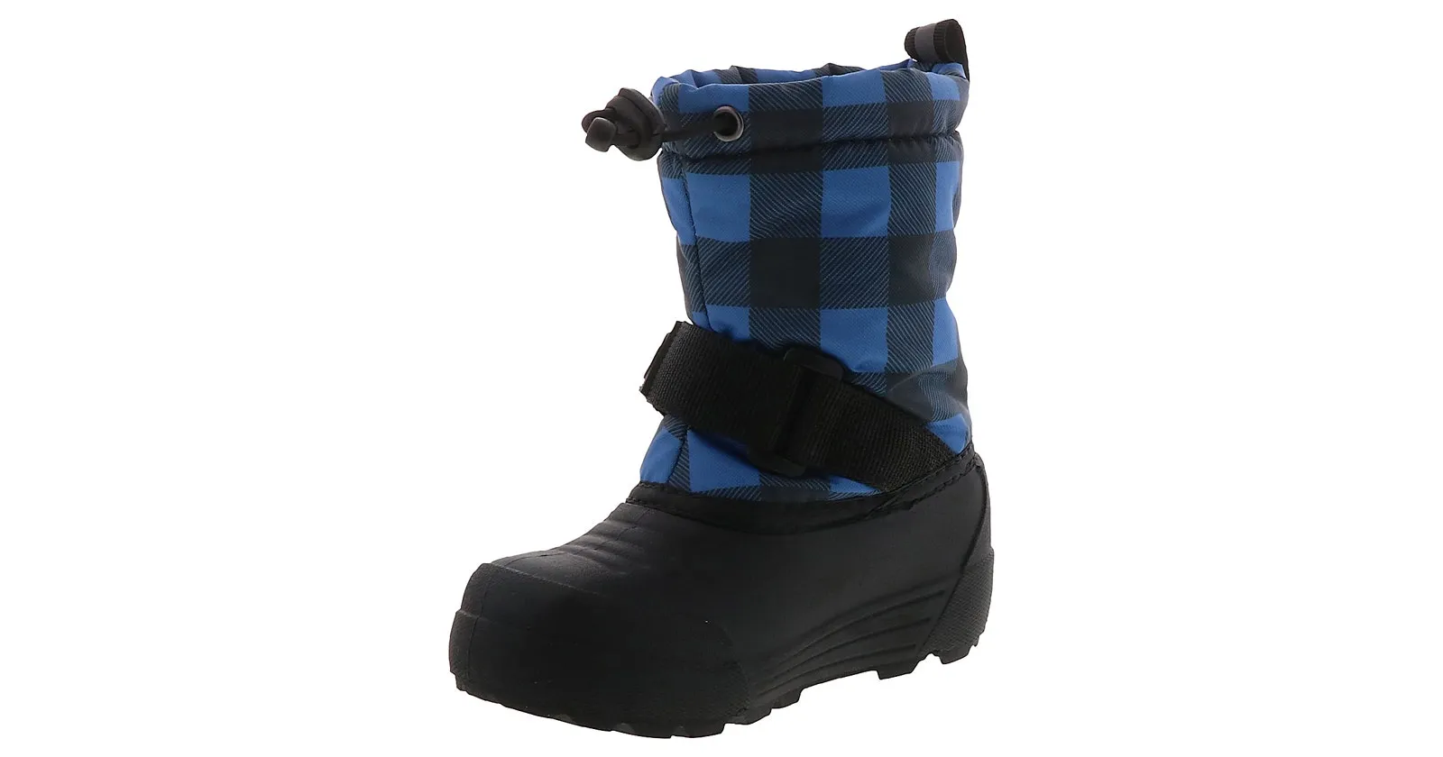 Northside Frosty Blue Buffalo Plaid Toddler Boys’ (5-10) Snow Boot