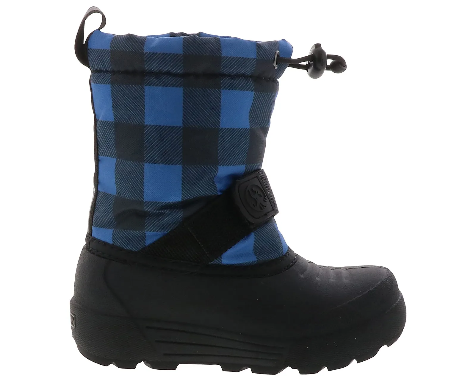 Northside Frosty Blue Buffalo Plaid Toddler Boys’ (5-10) Snow Boot