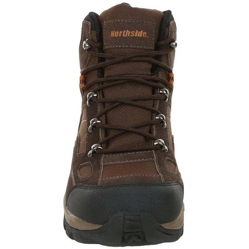 Northside Men's Ranger Mid Waterproof Hiking Boot in Dark Brown