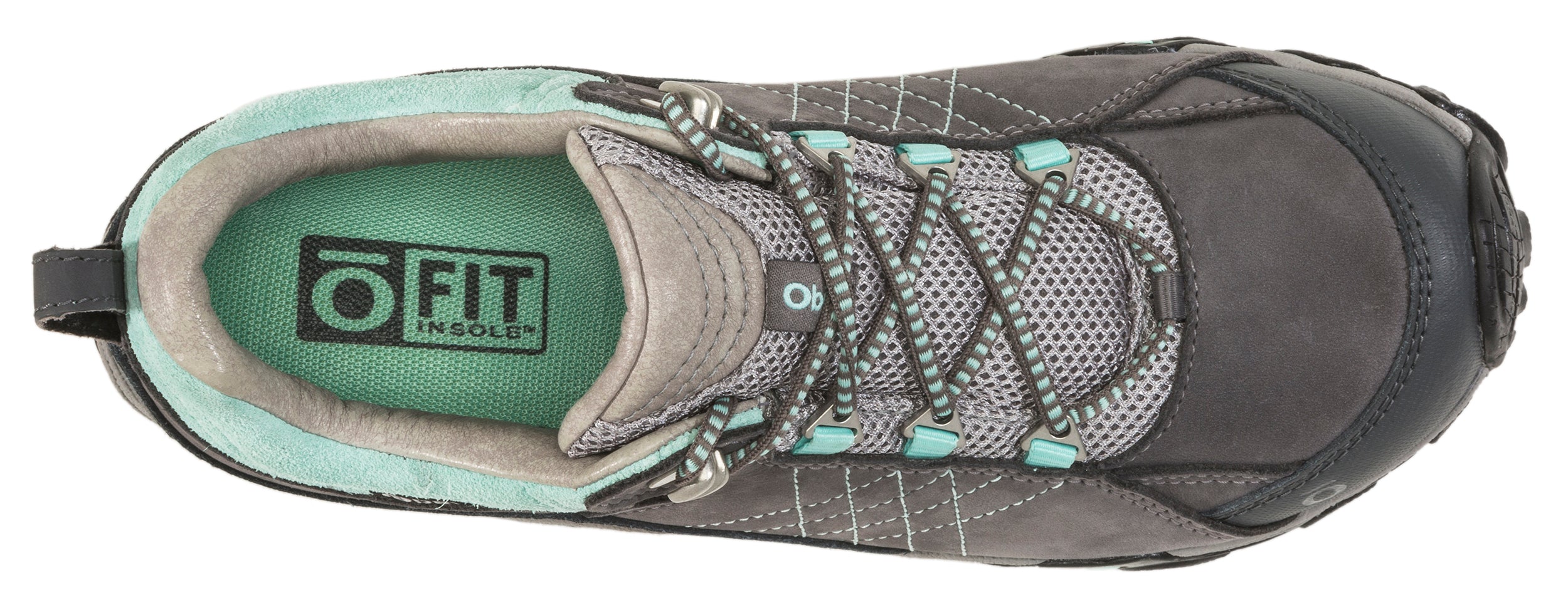 'Oboz' Women's Sapphire Low WP Hiker - Charcoal / Beach Glass