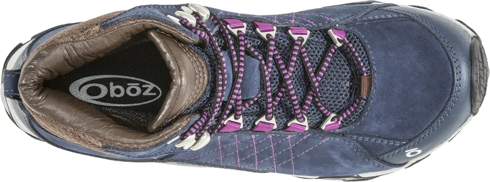 Oboz Womens Sapphire Mid Waterproof Hiking Boot- Huckleberry