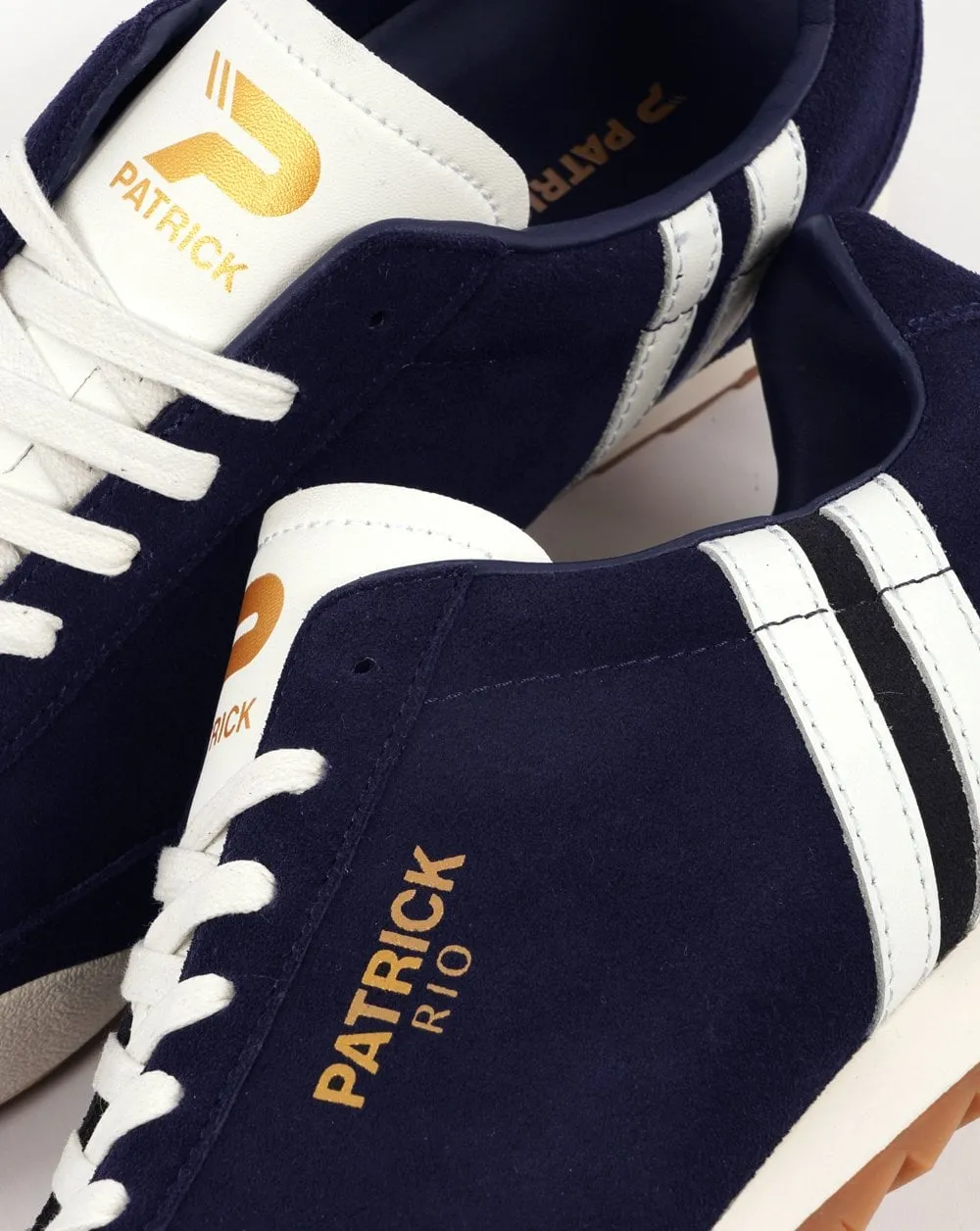 Patrick Rio Trainers Navy White