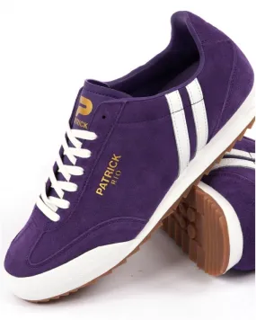 Patrick Rio Trainers Purple/White