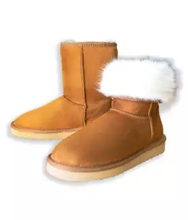 PAWJ Short Boot | Chestnut / Aspen Snow