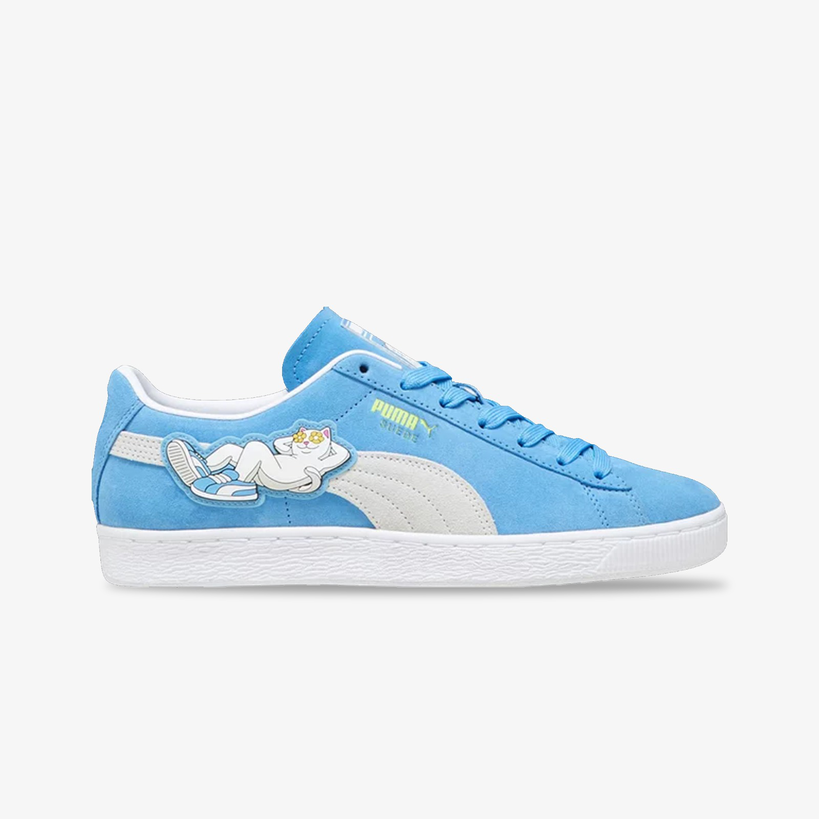 RIPNDIP SUEDE BLUE SNEAKERS 'REGAL BLUE/WHITE'