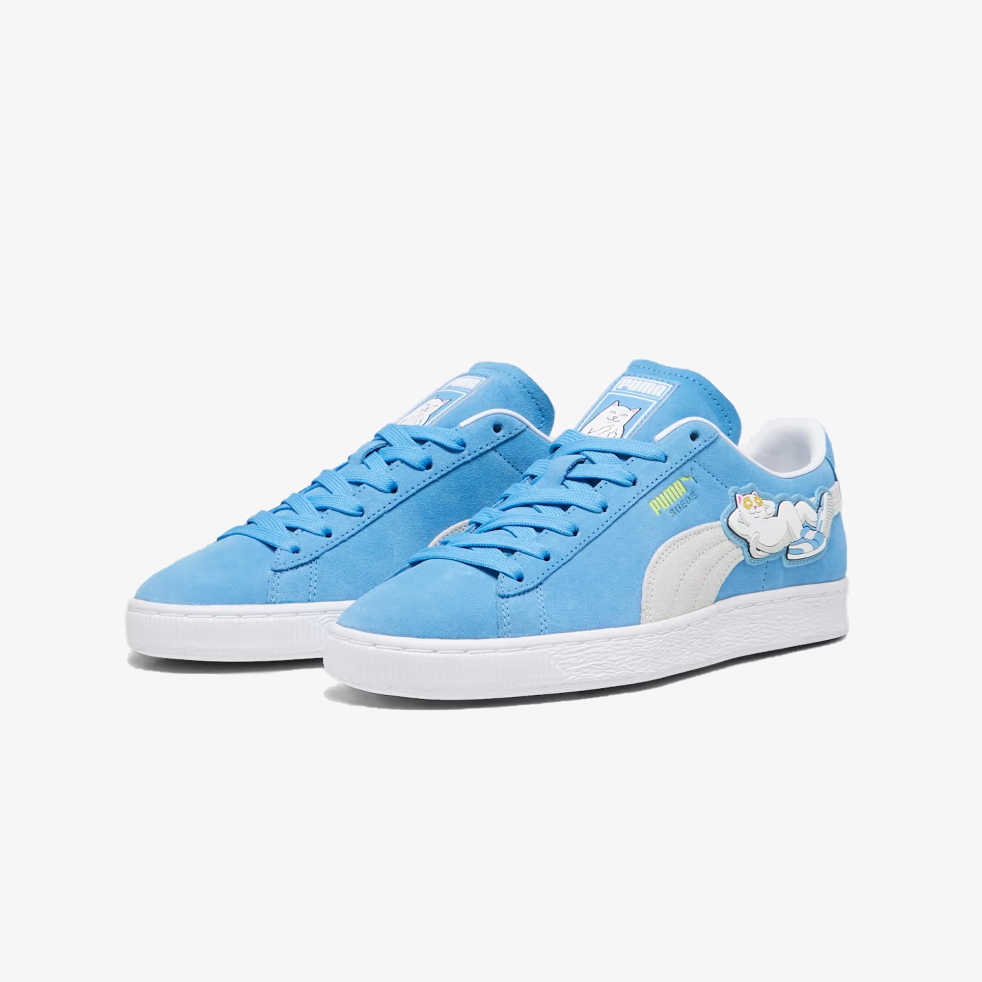 RIPNDIP SUEDE BLUE SNEAKERS 'REGAL BLUE/WHITE'