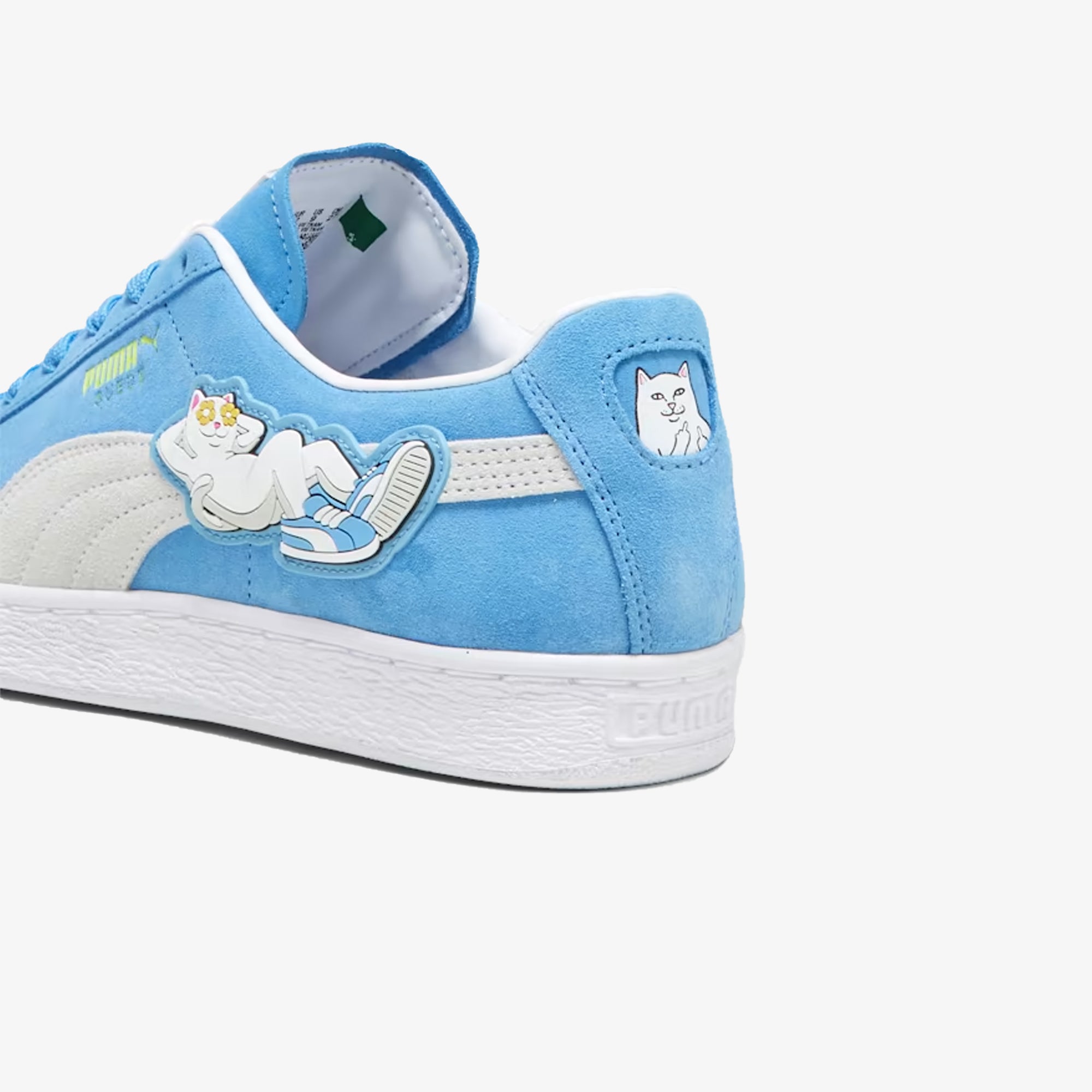 RIPNDIP SUEDE BLUE SNEAKERS 'REGAL BLUE/WHITE'